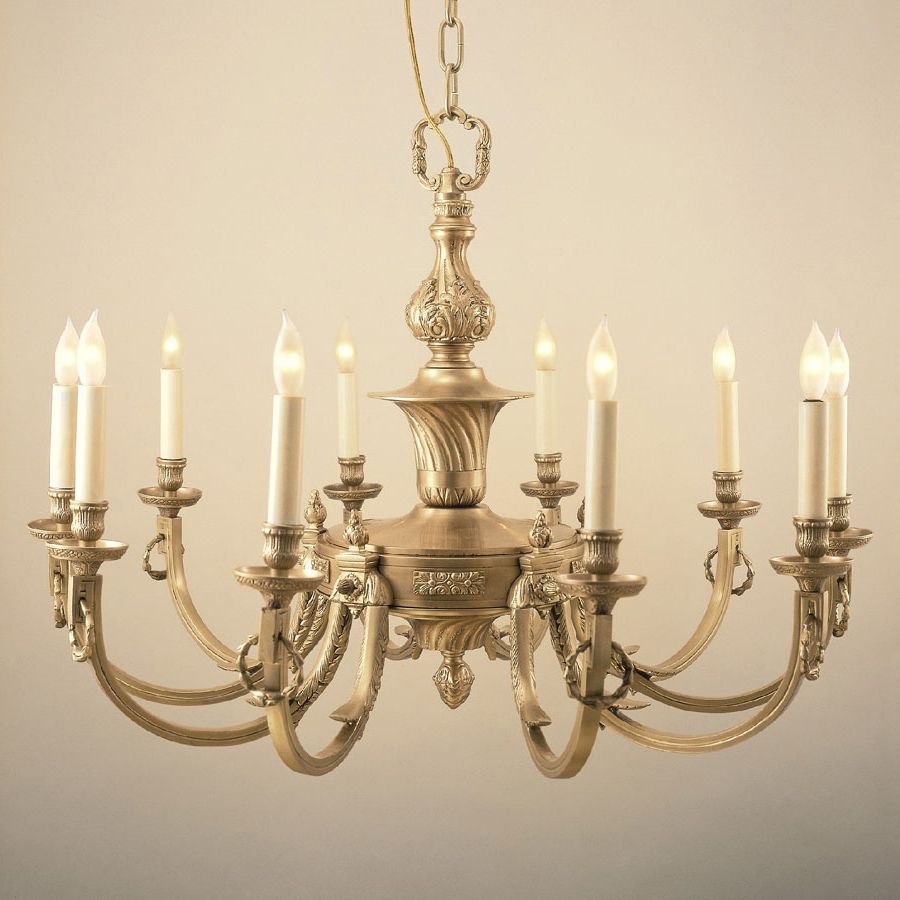 Jvi Designs 570 Traditional 32 Inch Diameter 10 Candle Within 2020 Antique Brass Seven Light Chandeliers (View 1 of 15)
