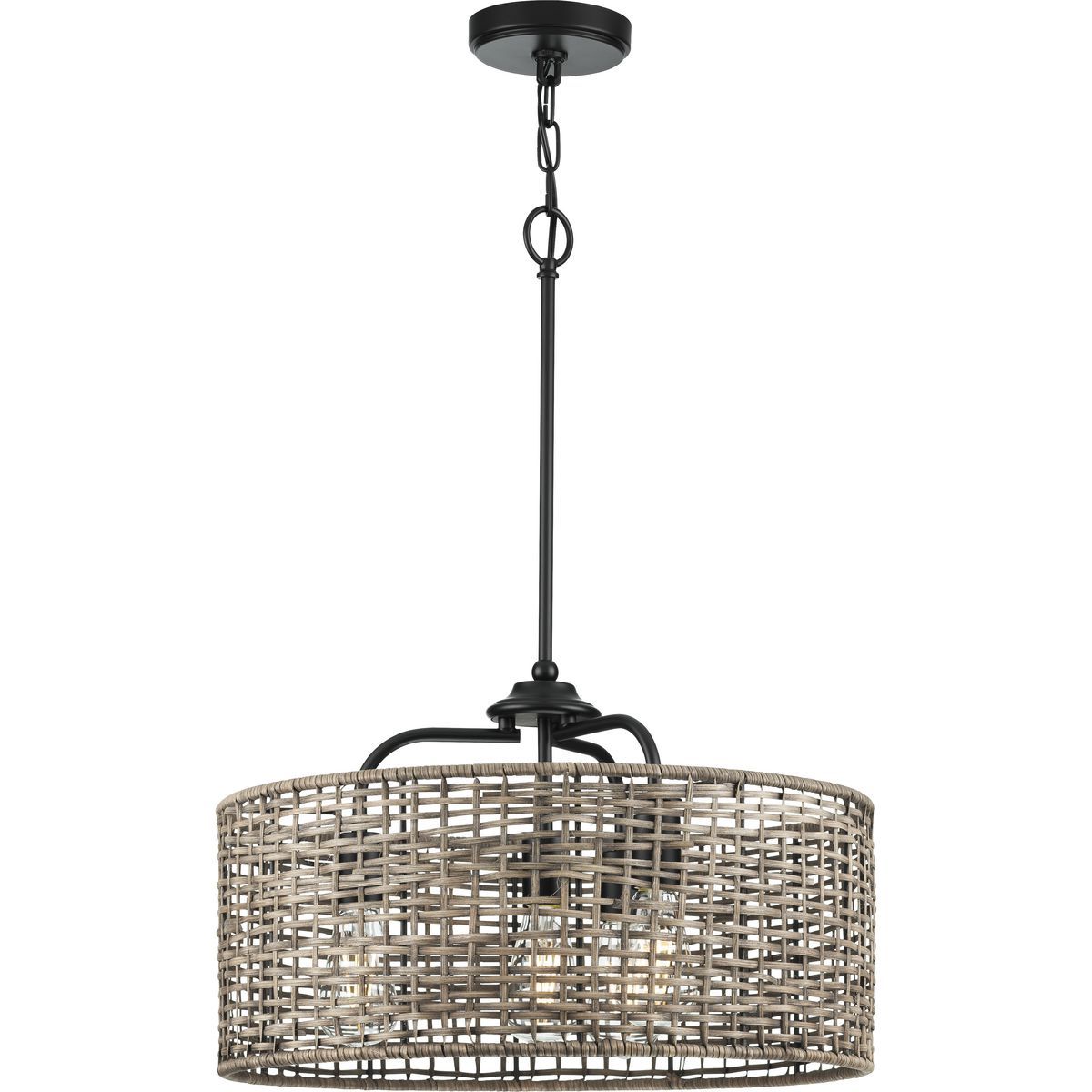 Recent Lavelle Collection Four Light Matte Black And Mocha Finish Within Matte Black Four Light Chandeliers (View 11 of 15)