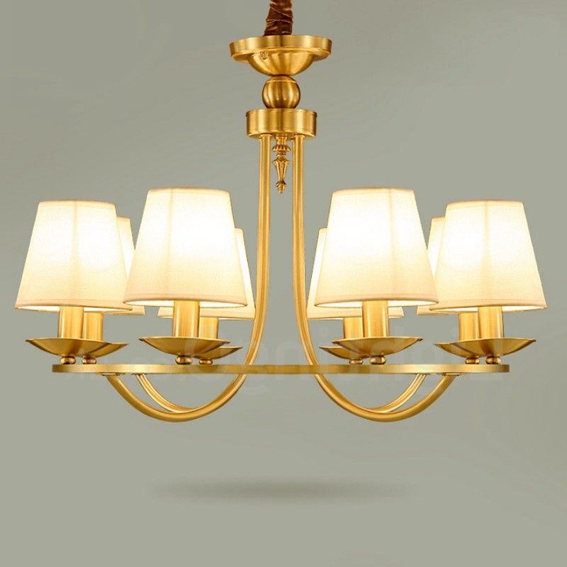 Widely Used Steel Eight Light Chandeliers For Brass 8 Light Rustic/Lodge Led Integrated Metal Copper (View 4 of 15)