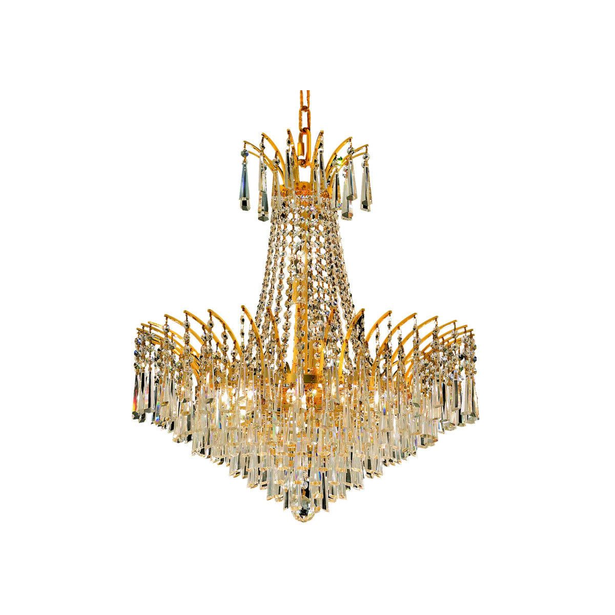 Best And Newest Chandeliers :: Palace Flamingo 11 Light Crystal Chandelier Within Clear Crystal Chandeliers (View 11 of 15)