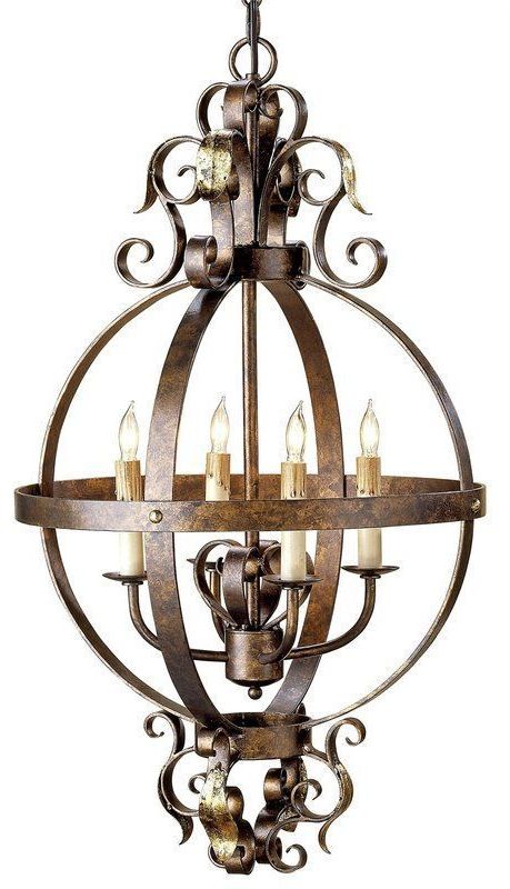 Cupertino Chandeliers For 2019 Currey And Company 9390 Coronation 4 Light Single Tier (View 15 of 15)