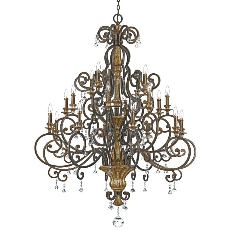 Current Marquette Two Tier Traditional Chandeliers In Quoizel Mq5020hl Heirloom Marquette 20 Light 3 Tier  (View 5 of 15)