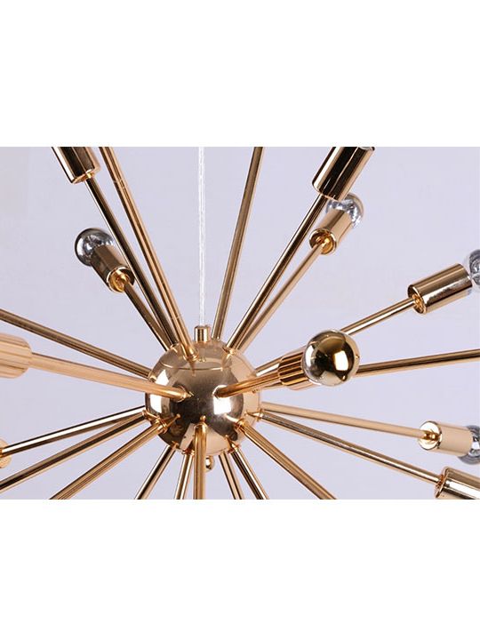 Gold And Wood Sputnik Orb Chandeliers For Best And Newest Sputnik Gold Chandelier (View 9 of 15)