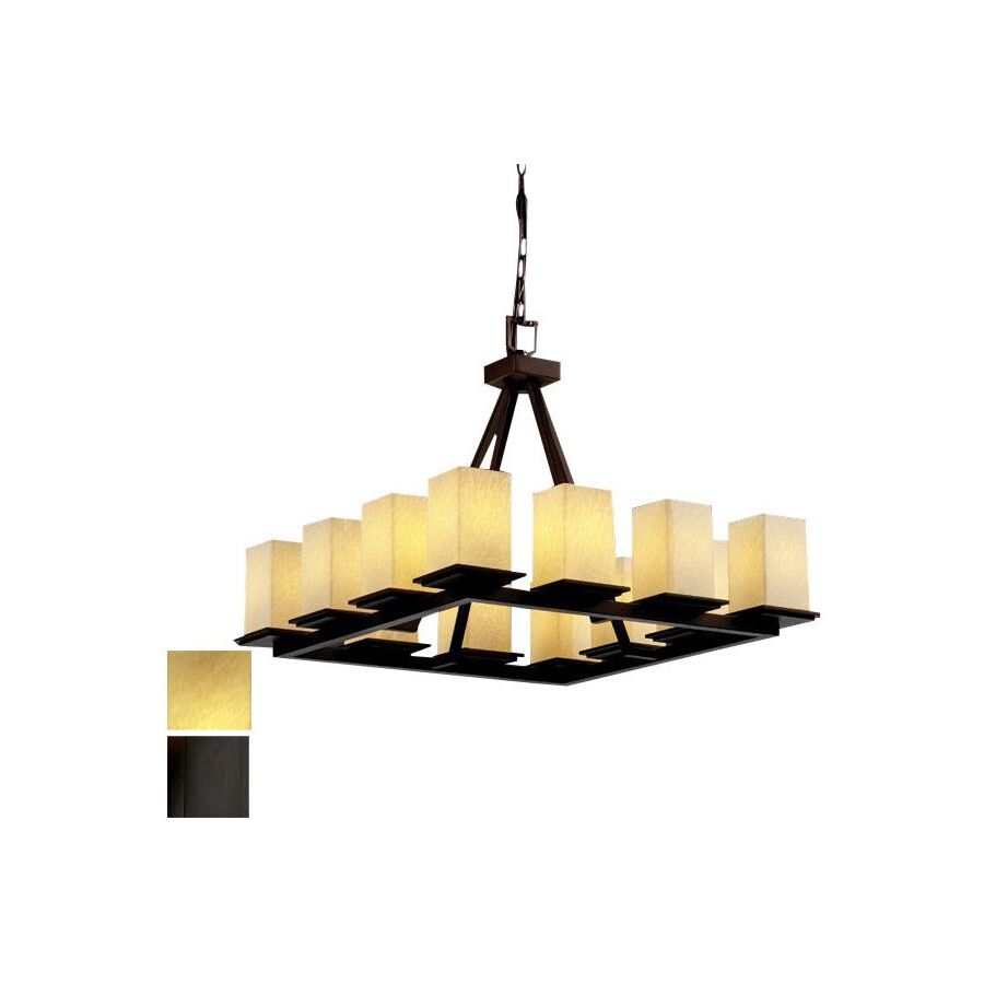 Matte Black Chandeliers Intended For Recent Cascadia Lighting 12 Light Fusion Montana Matte Black (View 14 of 15)