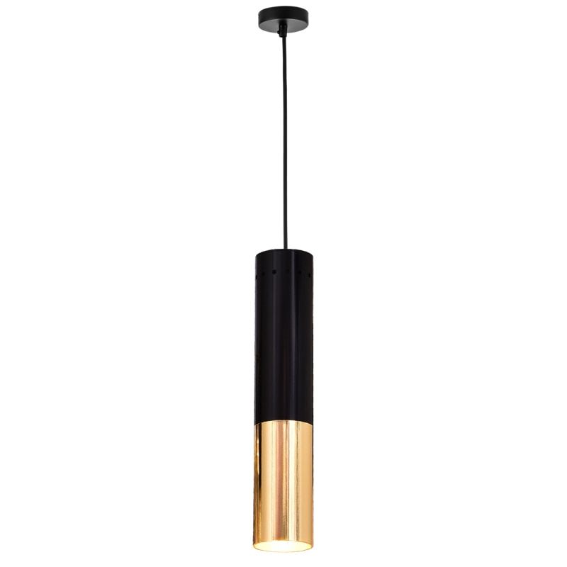 Most Current Lukloy Black Gold Kitchen Island Tube Pendant Light Inside Black And Gold Kitchen Island Light Pendant (View 14 of 15)