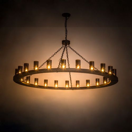 Most Current Mahogany Wood Chandeliers With Regard To Meyda Tiffany 187477 Loxley Modern Mahogany Bronze (View 12 of 15)