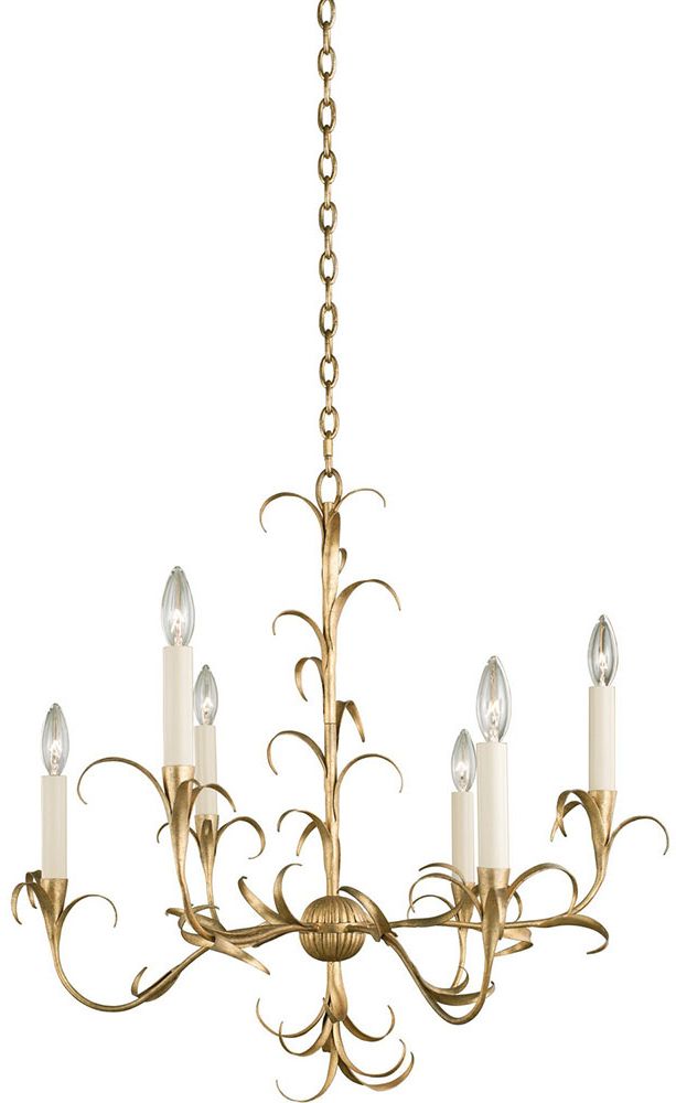 Most Recent Kalco 505471ol Ainsley Oxidized Gold Leaf Chandelier Light Inside Silver Leaf Chandeliers (View 15 of 15)
