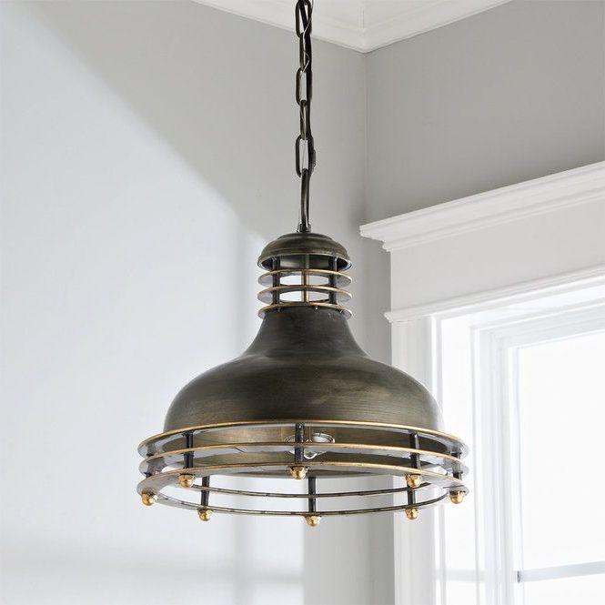 Pendant Pertaining To Widely Used Dark Bronze And Mosaic Gold Pendant Lights (View 12 of 15)