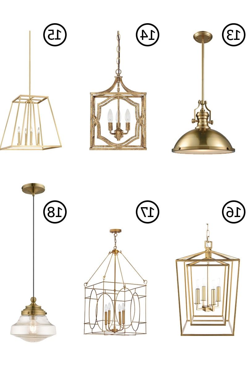 Popular The Best Gold Kitchen Island Lights – Brass Is Back In The Intended For Black And Gold Kitchen Island Light Pendant (View 5 of 15)