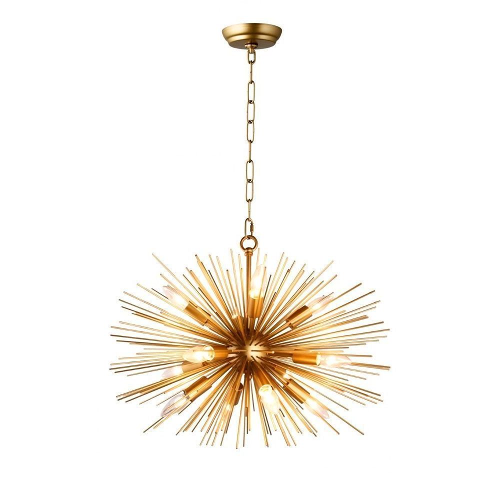 Trendy Gold And Wood Sputnik Orb Chandeliers In Pin On Chandeliers (View 1 of 15)