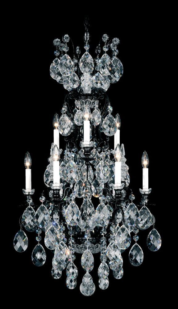 Trendy Heritage Crystal Chandeliers With Regard To Schonbek 3780 23 Renaissance 10 Light Crystal Chandelier (View 12 of 15)