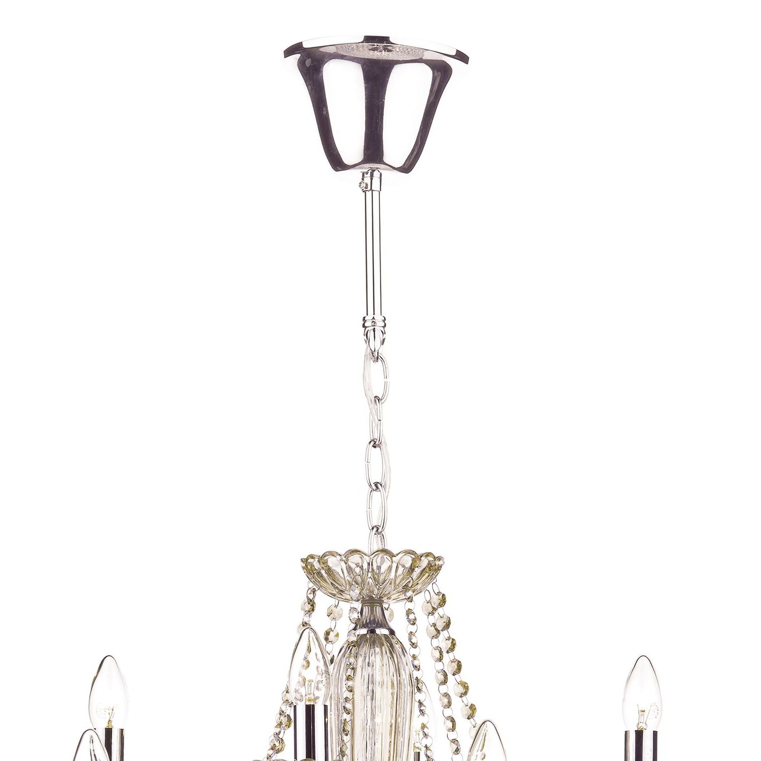 Well Known Champagne Glass Chandeliers For Raphael 12 Light Chandelier Champagne Crystal (View 4 of 15)