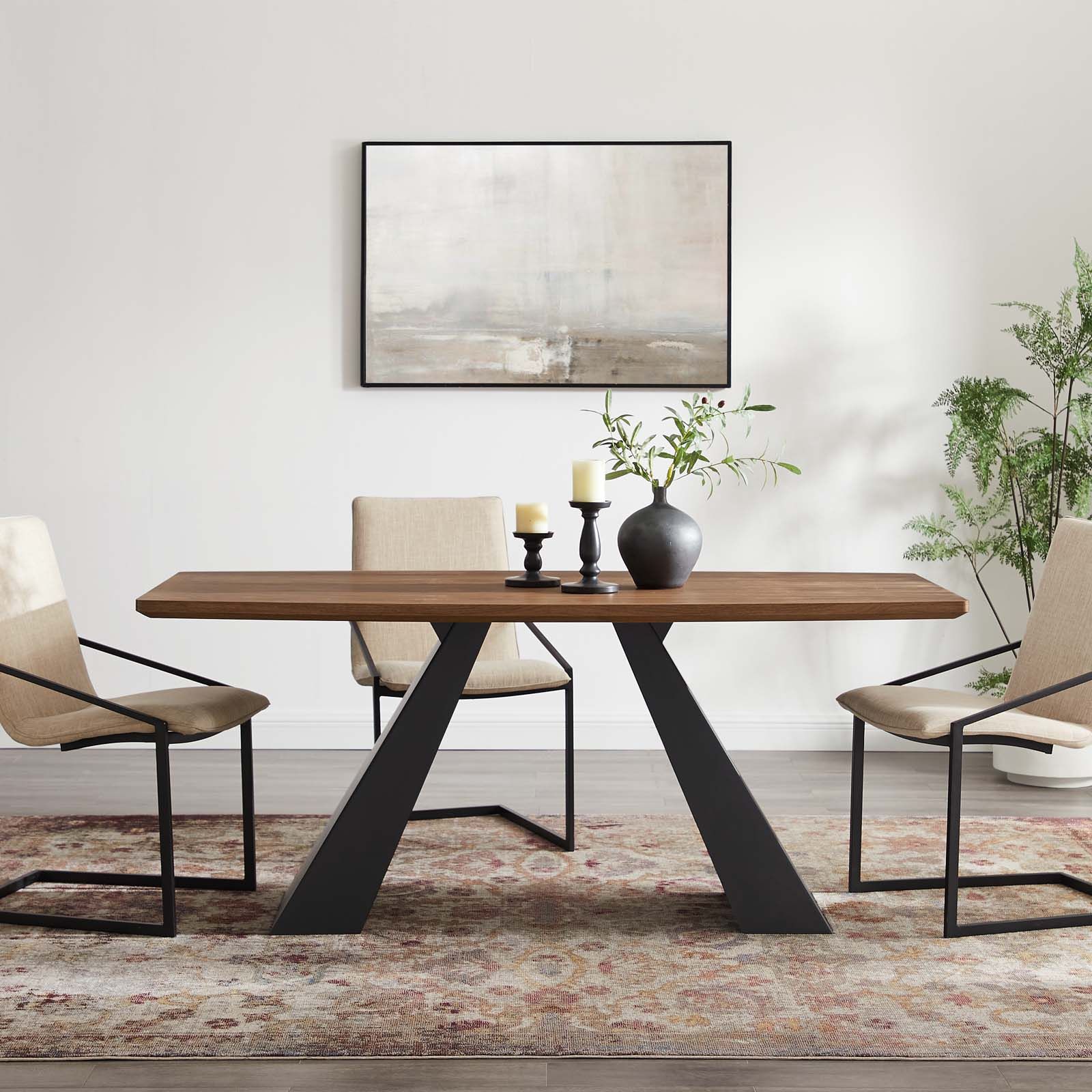 2019 Walnut Tove Dining Tables In Elevate Dining Table In Walnut (View 12 of 15)