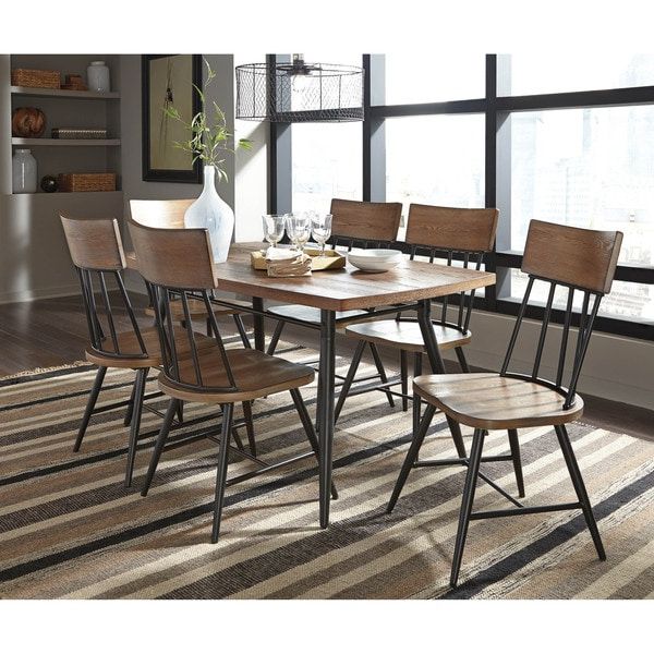 Best And Newest Signature Designashley Jorwyn Light Brown Rectangle Regarding Light Brown Dining Tables (View 3 of 15)