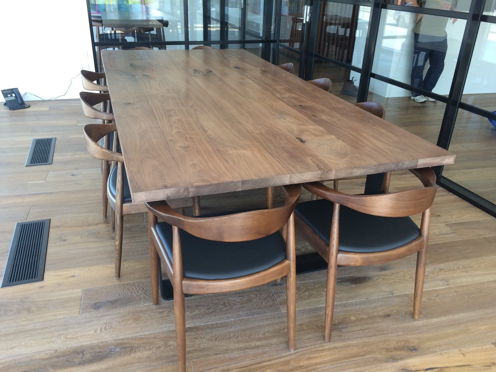 Black And Walnut Dining Tables Throughout Best And Newest King Dining Table American Black Walnut – Lumber Furniture (View 12 of 15)