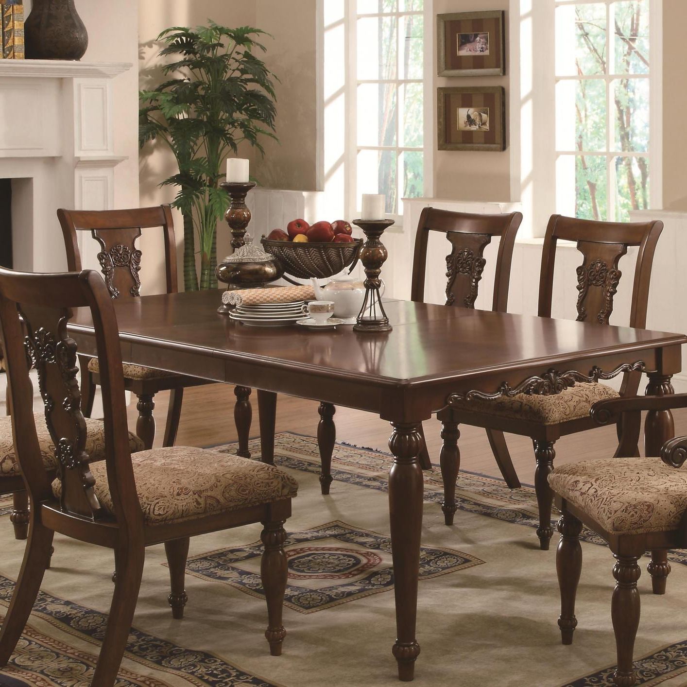 Brown Dining Tables In Most Recent Brown Wood Dining Table – Steal A Sofa Furniture Outlet (View 2 of 15)
