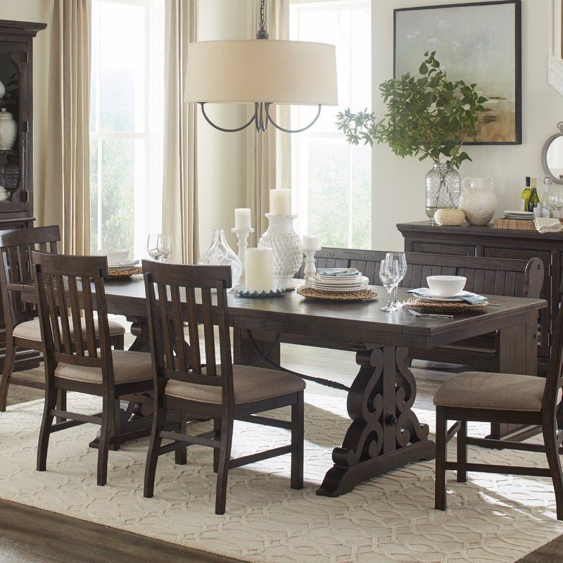 Dark Within Most Recently Released Dark Oak Wood Dining Tables (View 10 of 15)
