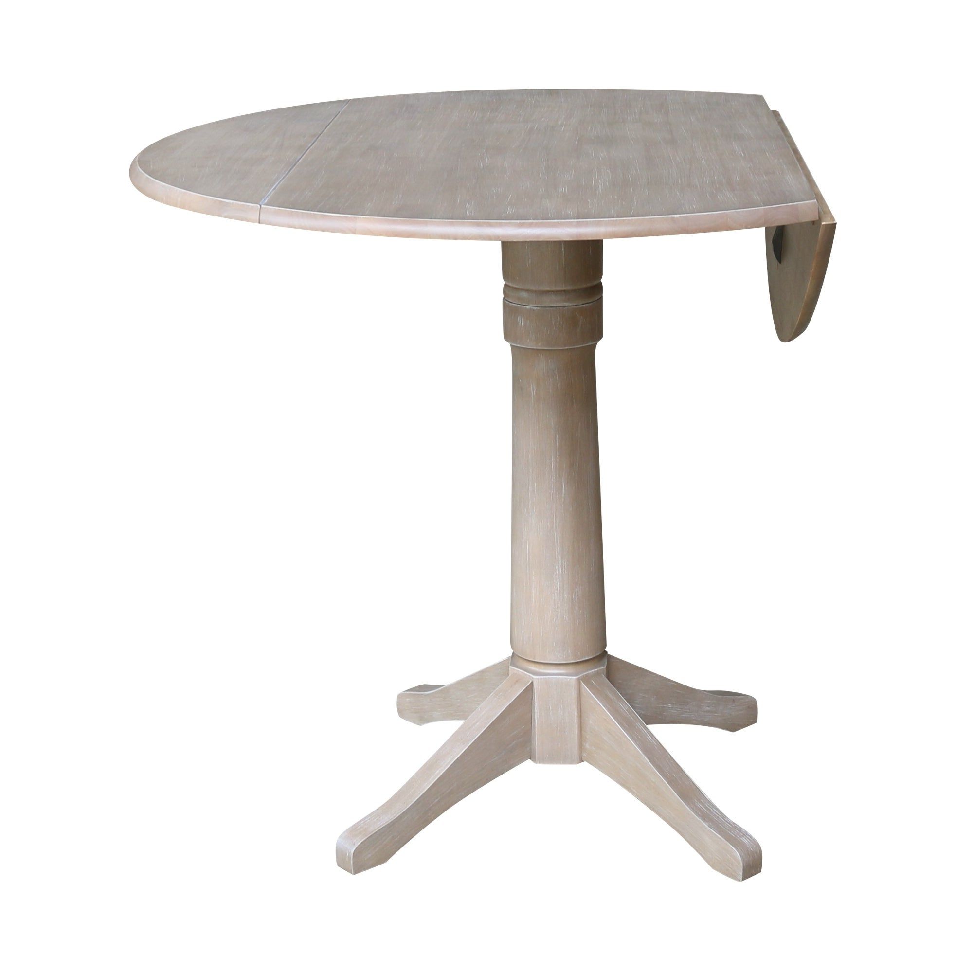 Ebay Pertaining To Most Popular Round Dual Drop Leaf Pedestal Tables (View 8 of 15)