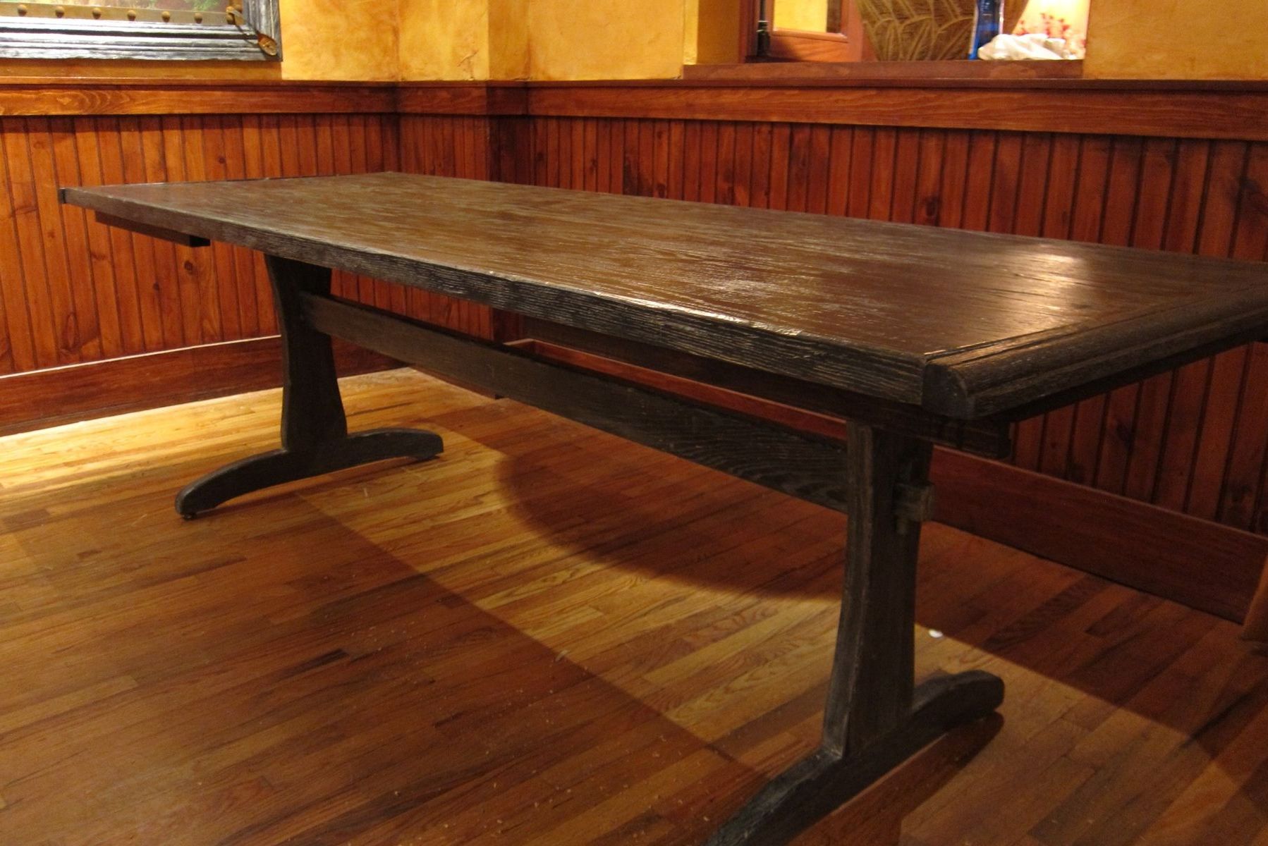 Famous Handmade Rustic Dining Tablerecollection Design Intended For Rustic Honey Dining Tables (View 14 of 15)