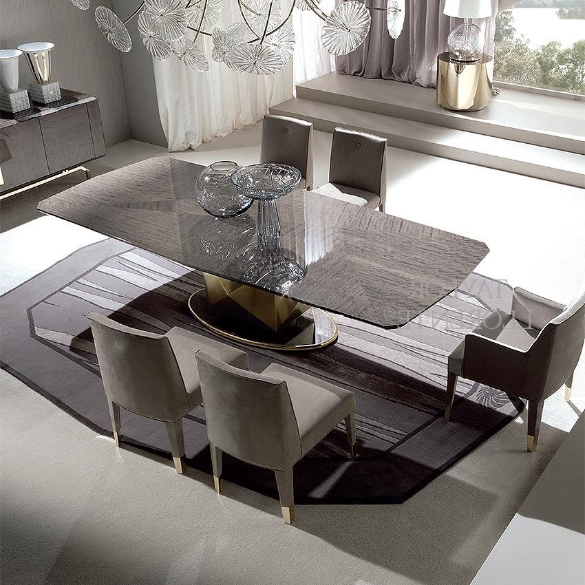Gold Dining Tables Pertaining To Widely Used Gold Dining Table – Luxury Dining Table Sets (View 4 of 15)
