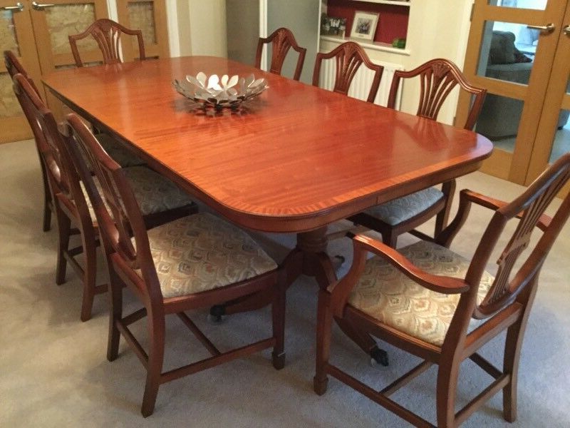 In Regarding Best And Newest Mahogany Dining Tables (View 12 of 15)