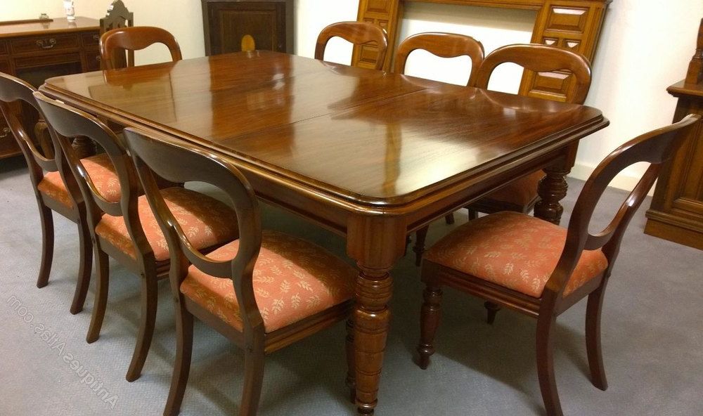 Most Recently Released Really Clean 19Thc Mahogany Dining Table – Antiques Atlas For Mahogany Dining Tables (View 7 of 15)