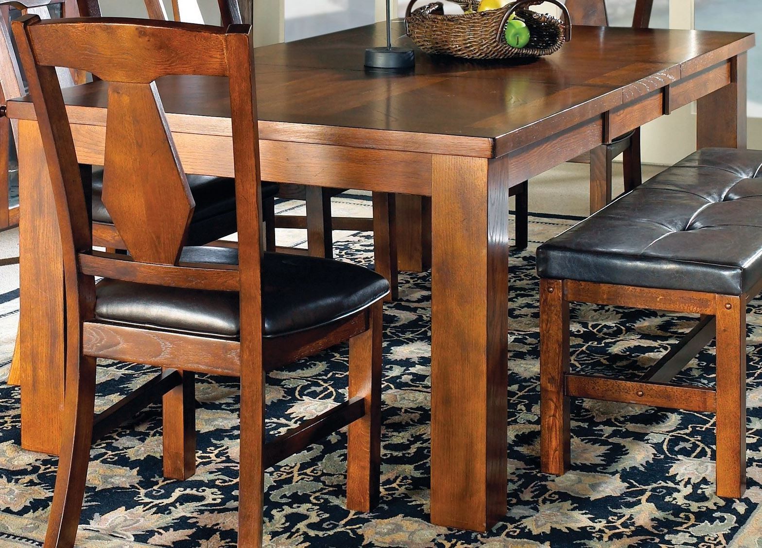 Natural Rectangle Dining Tables Within Well Known Lakewood Medium Oak Extendable Rectangular Dining Table (View 1 of 15)