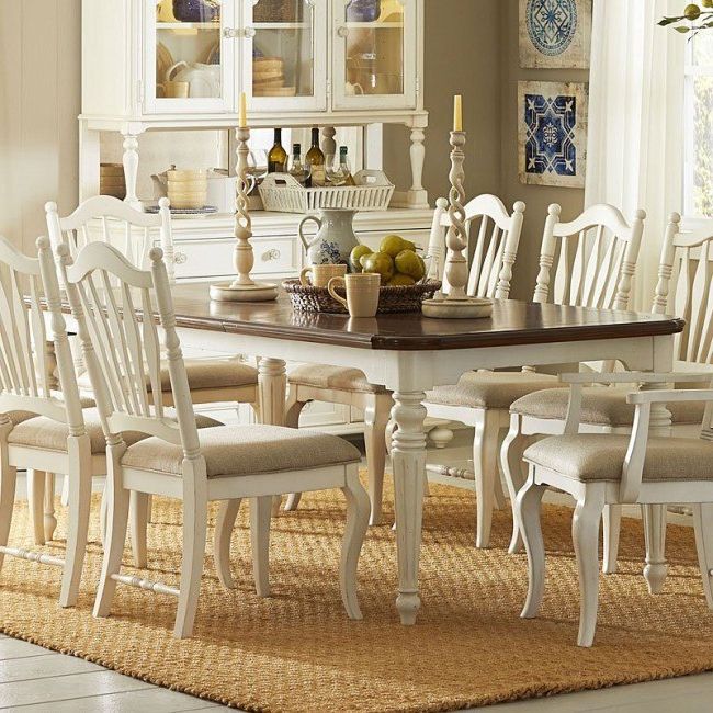 Newest White Rectangular Dining Tables For Haven Rectangular Dining Table (Buttercream White) Legacy (View 6 of 15)
