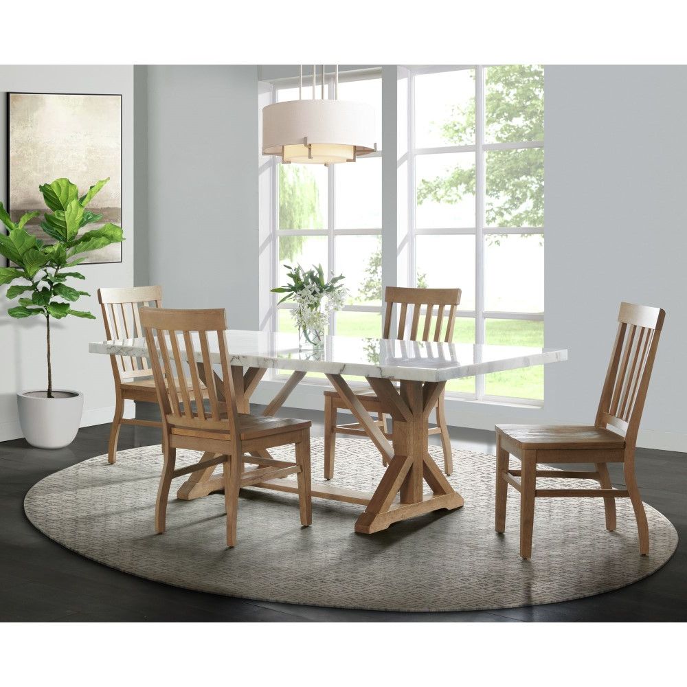 Picket House Furnishings – Liam Standard Height Pertaining To Trendy Natural Rectangle Dining Tables (View 14 of 15)