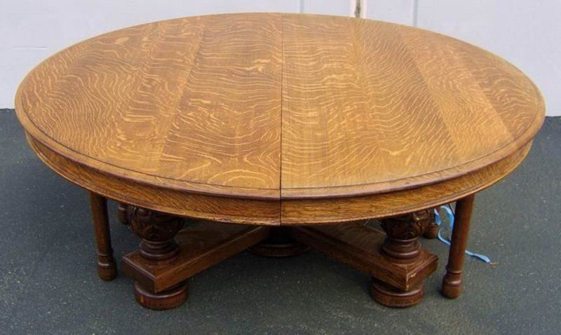 Recent Antique Oak Dining Tables With For Sale (View 10 of 15)
