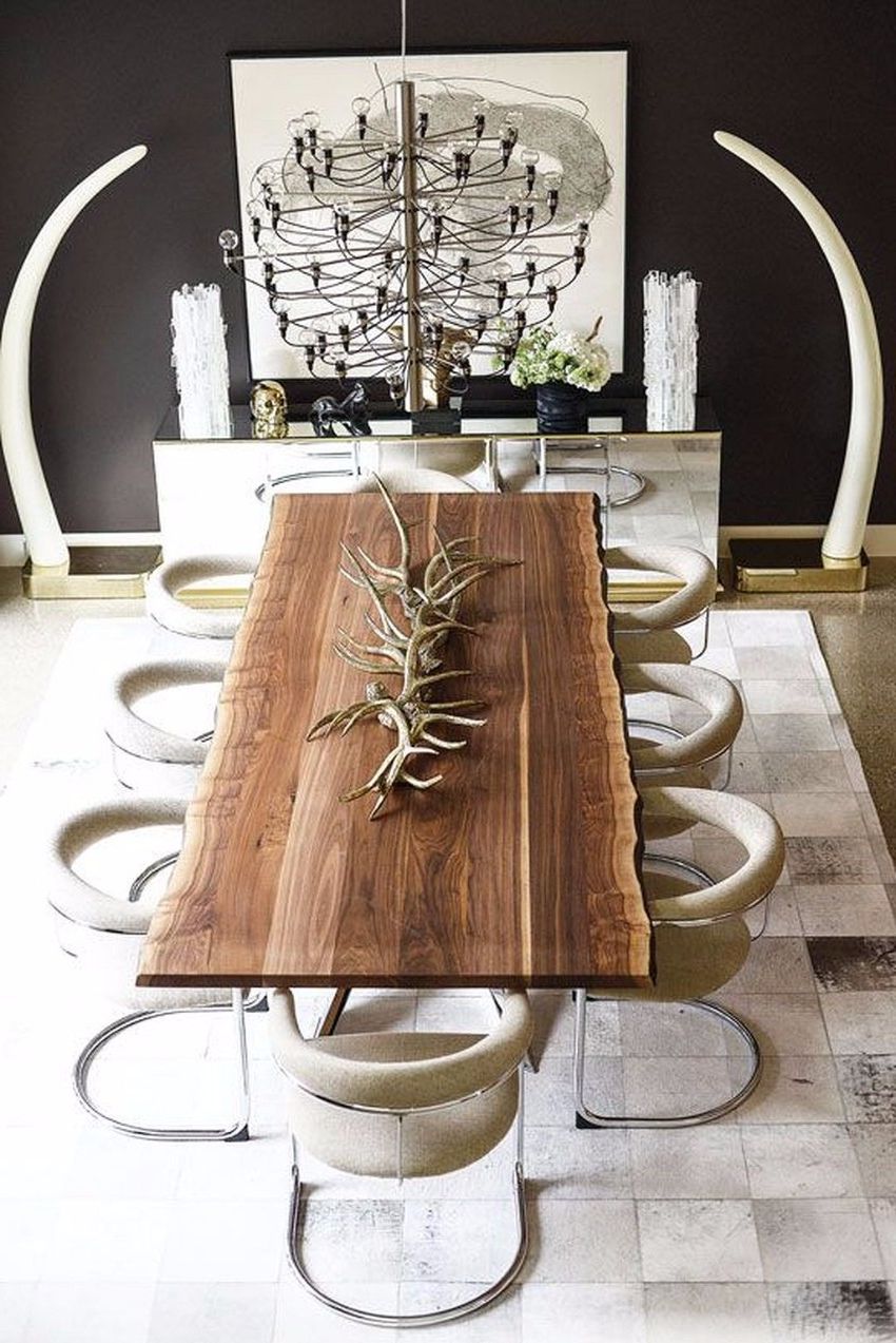 Rustic Honey Dining Tables Inside Most Recently Released 10 Rustic Dining Tables That Can Fit A Luxurious Modern Design (View 7 of 15)