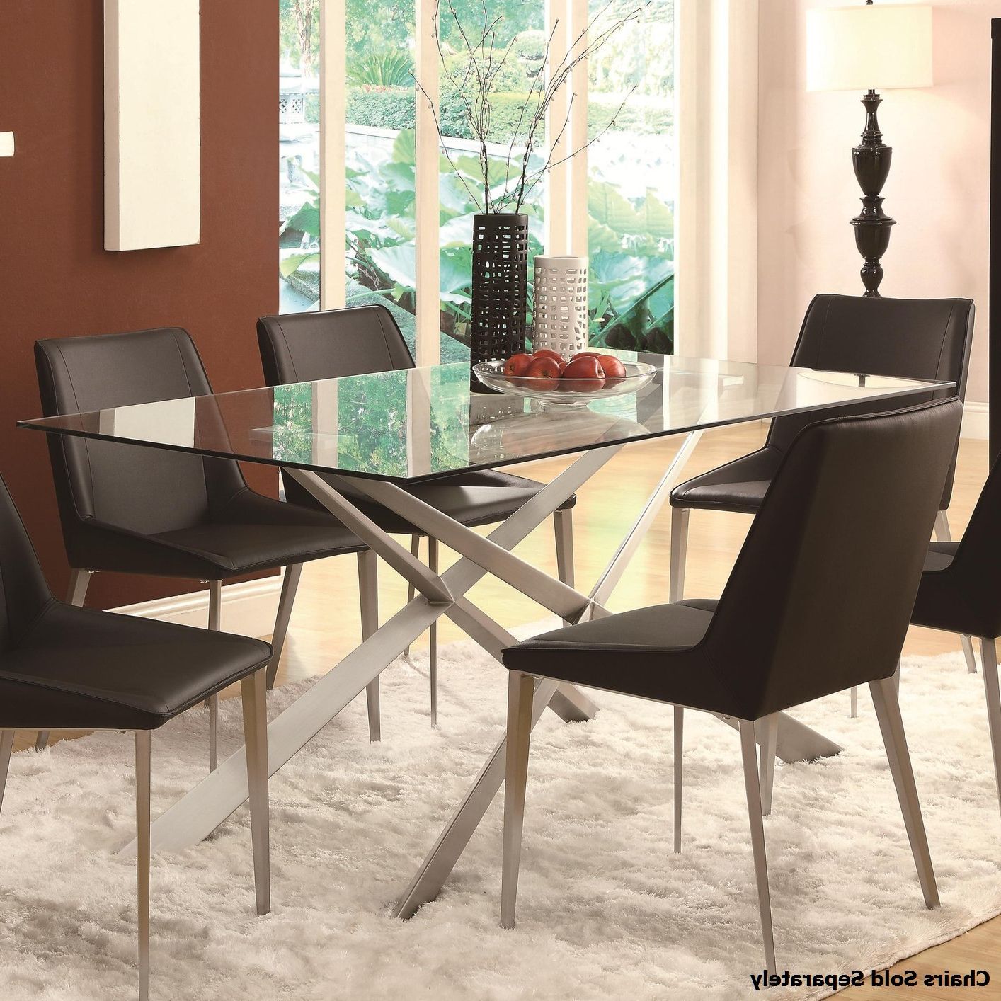 Silver Metal Dining Table – Steal A Sofa Furniture Outlet Intended For Best And Newest Silver Dining Tables (View 3 of 15)