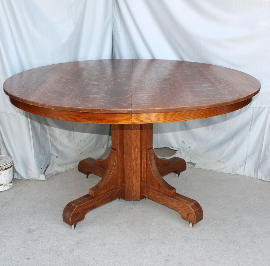 Well Known Antique Oak Dining Tables Within Bargain John'S Antiques (View 1 of 15)