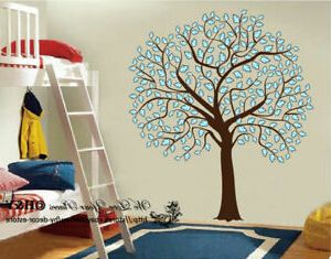 2017 Jungle Tree Removable Wall Art Stickers Kids Nursery Vinyl Intended For Jungle Wall Art (View 15 of 15)