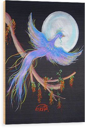 2017 Luna Phoenix Pasteljo Hoden With Luna Wood Wall Art (View 2 of 15)