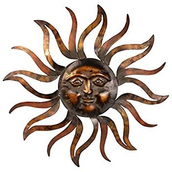 2017 Sun Wall Art Intended For Amazon : Regal Art &Gift Windswept Sun Wall Decor (View 3 of 15)