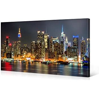 2018 New York City Framed Art Prints For Amazon: Northlight Led Lighted Nyc New York City (View 2 of 15)