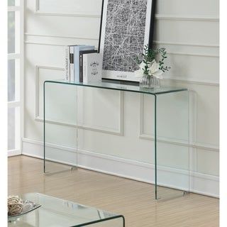 2019 Silver And Acrylic Console Tables With Shop Safavieh Atka Clear Acrylic Console Table –  (View 2 of 15)