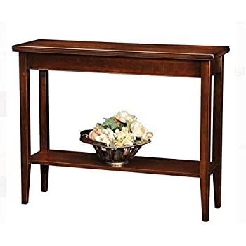 Amazon: Narrow Console Table  Entry Tables For In Well Known Heartwood Cherry Wood Console Tables (View 8 of 15)