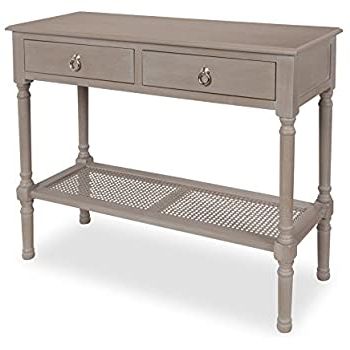 Amazon: Progressive Furniture Colonnades Sofa/Console Within Favorite Gray Driftwood And Metal Console Tables (View 14 of 15)