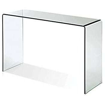 Amazon: Pure Dcor Acr T07 Il Pure Decor Acrylic For Newest Geometric Glass Modern Console Tables (View 15 of 15)