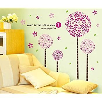 Amazon: Rainbow Wall Stickers Wall Decor Removable In Most Current Rainbow Wall Art (View 3 of 15)