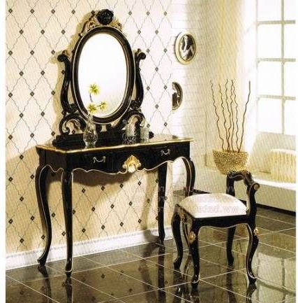 Antique Blue Gold Console Tables For Fashionable Bedroom Dresser Black Gold Accents 26 Best Ideas (View 1 of 15)