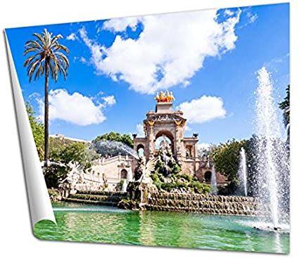 Barcelona Framed Art Prints Within Newest Ashley Giclee Fountain Of Parc De La Ciutadella In (View 2 of 15)