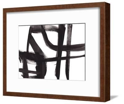Black And White Abstract Painting 2 Giclee Printjaime Pertaining To Recent Monochrome Framed Art Prints (View 9 of 15)