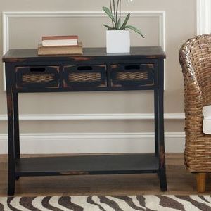 Black Console Table – Also Available In Grey – Less Than With Trendy Gray And Black Console Tables (View 5 of 15)