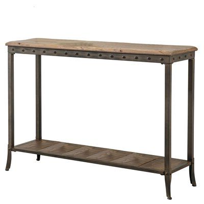 Bronze Metal Rectangular Console Tables Throughout Well Known !nspire 2 Tier Rectangle Console Table & Reviews (View 13 of 16)