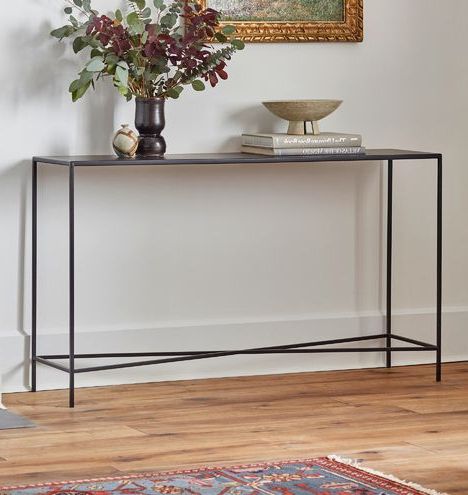 Burton Metal Console Table (View 6 of 15)