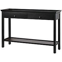 Buy Neptune Aldwych Console Table, Warm Black Online At For Most Recent Warm Pecan Console Tables (View 8 of 15)
