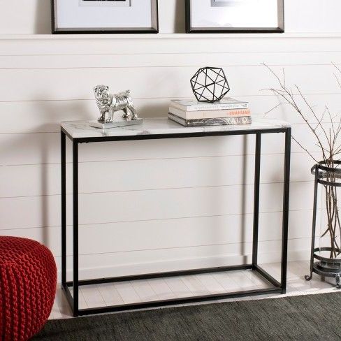 Console Table White Gray – Safavieh (View 15 of 15)